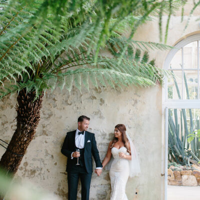 Megan Danny Romantic Glamorous Wedding SBS 013