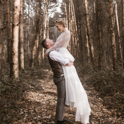 Dark Romantic Woodland Wedding Inspiration Photography by Grace Hill SBS 036