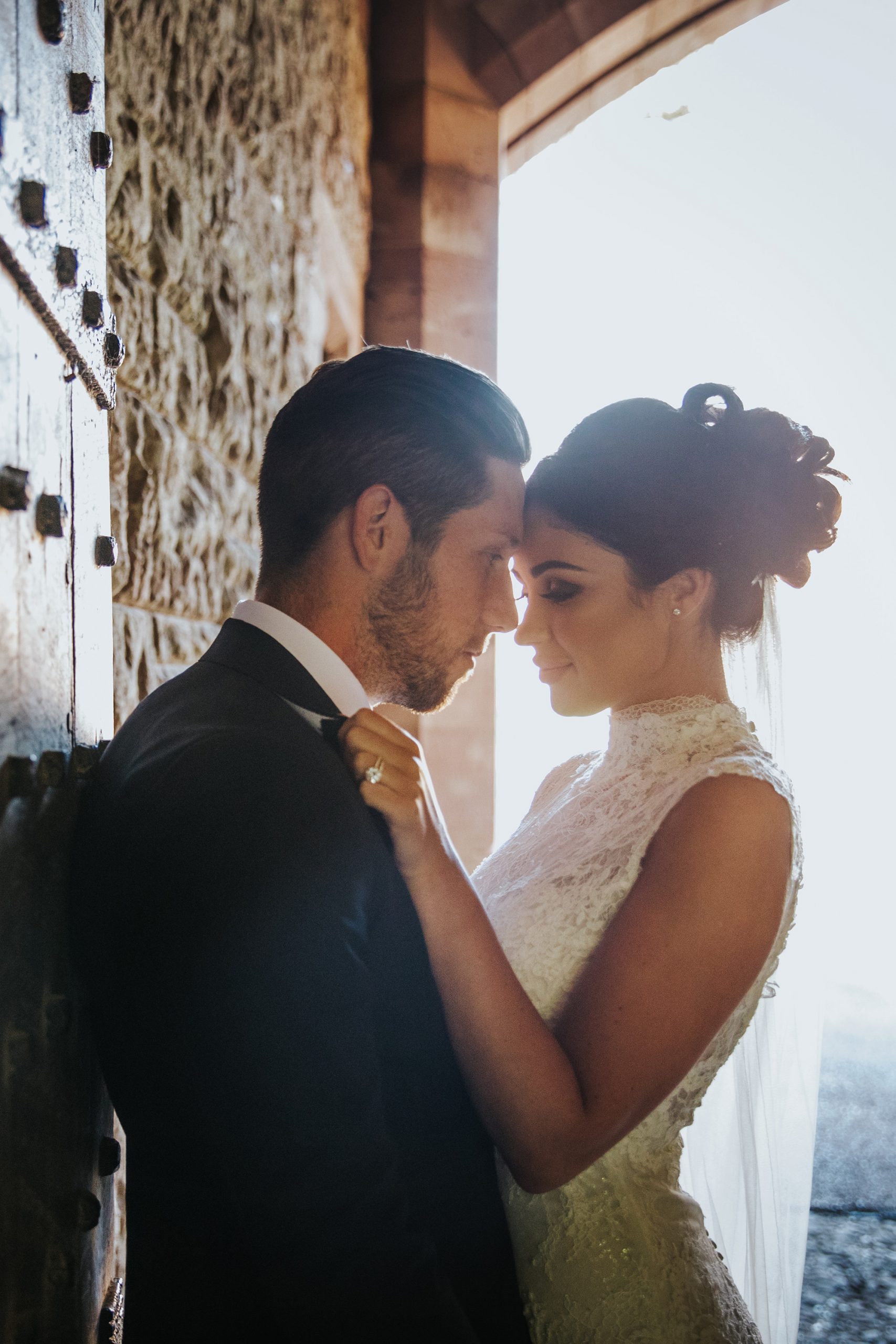 Hollie Jacob All White Wedding David West Photography SBS 040 scaled