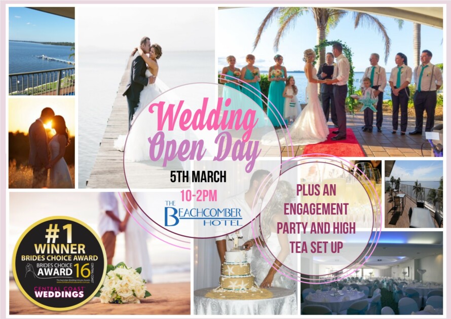 weddings parties open day 5th March