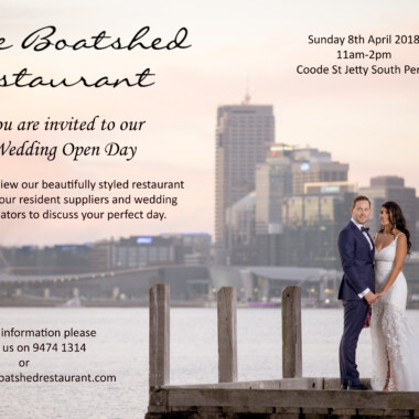 The Boatshed Restaurant – Wedding Open Day