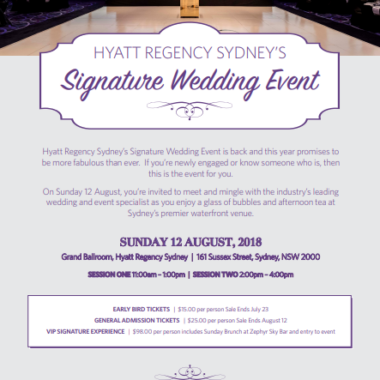 Signature Wedding Event