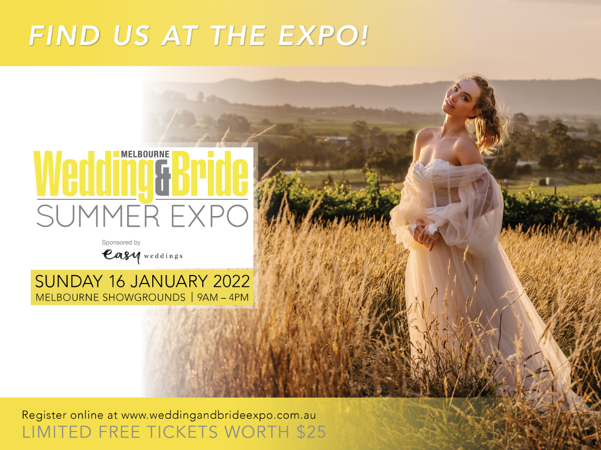 Melbourne Wedding & Bride Summer Expo, Jan 16 2022, Melbourne Showgrounds