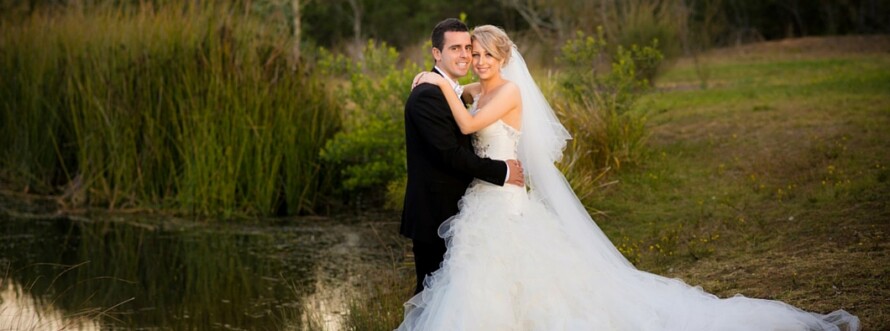 Lakeside wedding carousel 1