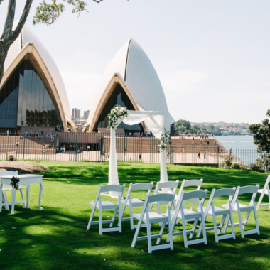 Wedding Location NSW - Royal Botanic Gardens – Bennelong Lawn