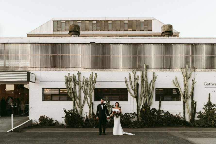 Warehouse wedding venues in Melbourne Gather & Tailor