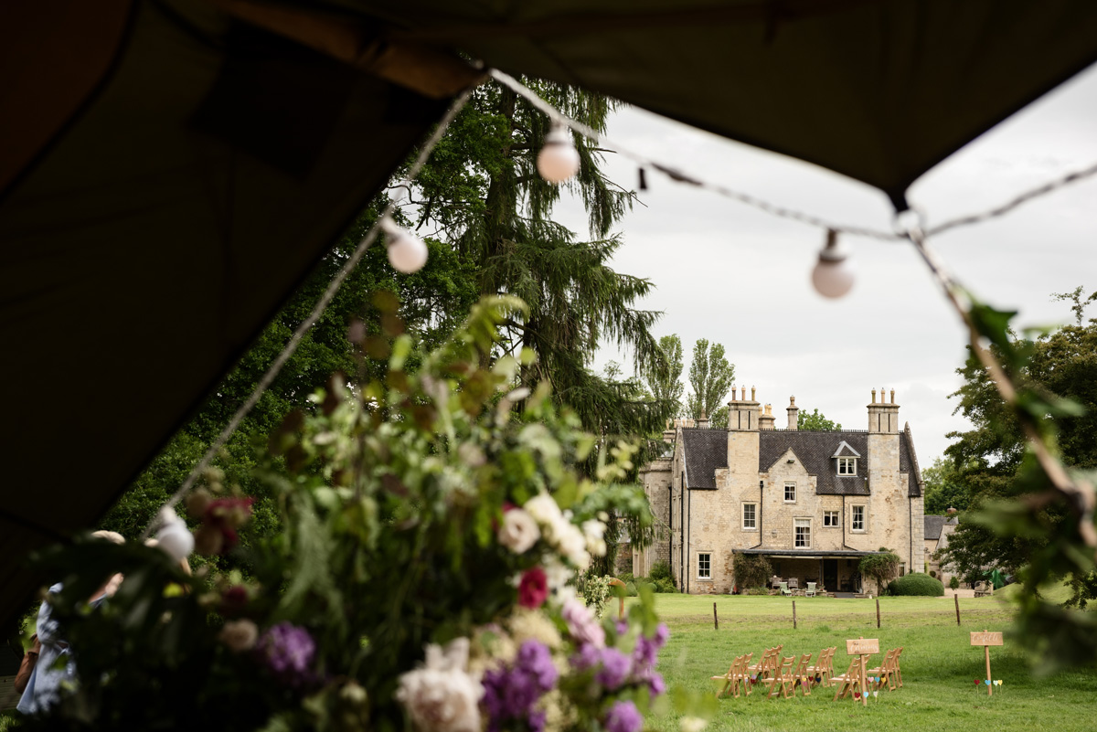 Tipi Outdoor Wedding Venue Northants Pipewell Hall 1004