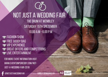not just a wedding fair at the drum wembley
