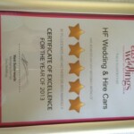Easy Weddings five-star supplier Certificate of Excellence