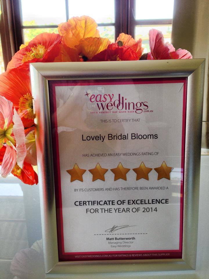 Easy Weddings five-star supplier