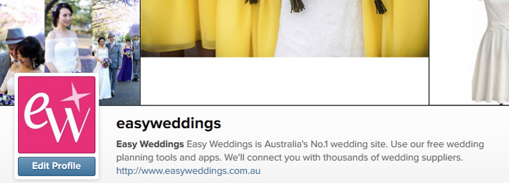 Easy Weddings on Instagram