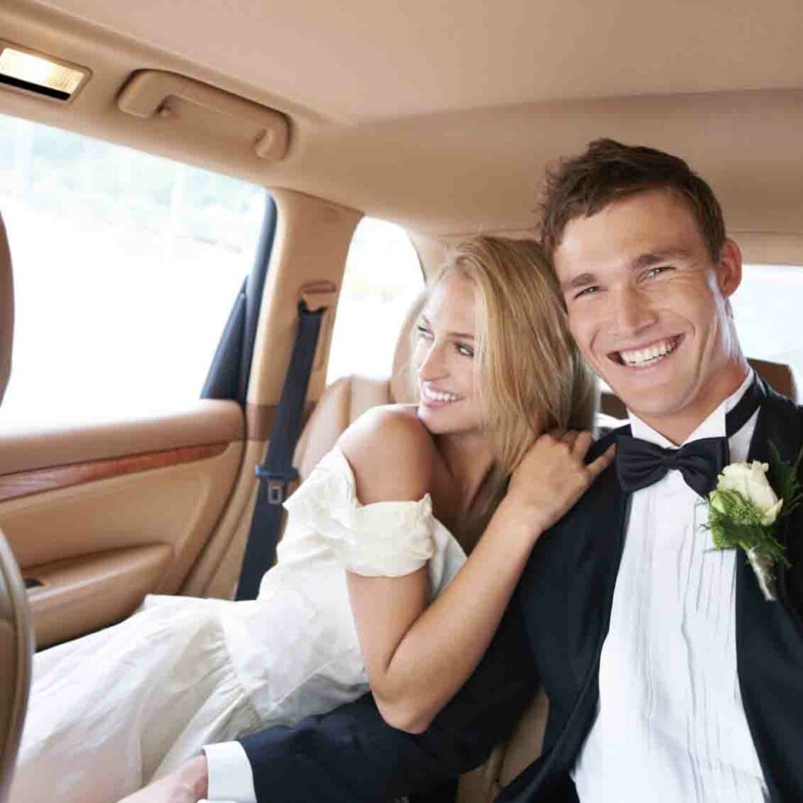 What transport will you be using to arrive at your ceremony?