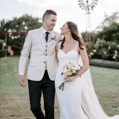 Romantic Yarra Ranges Estate wedding for Lauren and Callum. Photos by Veri Photography.