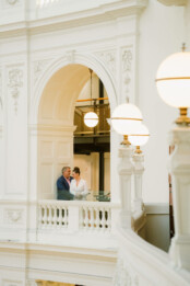 Intimate State Library Victoria wedding for Colleen and Grant by Showtime Events. Photos by Theodore & Co.