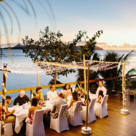 Sheraton Resort & Spa Tokoriki Island Fiji Outdoor Dinner