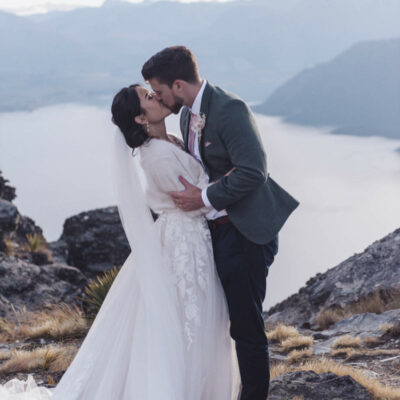 Crystal and Brian's Cecil's Peak Elopement captured by Fallon Photography
