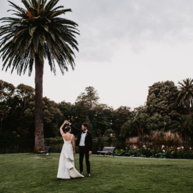 Garden wedding venues in Melbourne