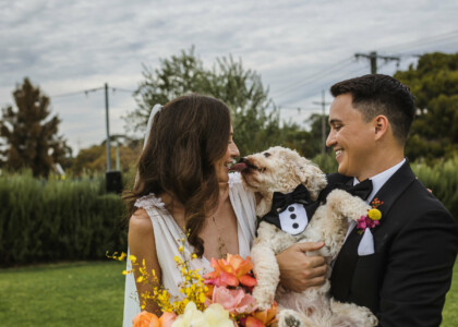 Emily and Dann's Assembly Yard wedding, photographed by Christopher Millen