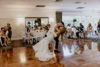 First Dance Ballara Receptions Melbourne Wedding Venue Eltham