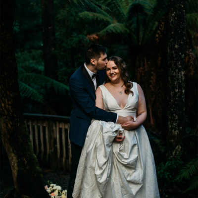 Lyrebird Falls wedding for Nicole and Andrew. Photographed by Lulu & Lime Photography