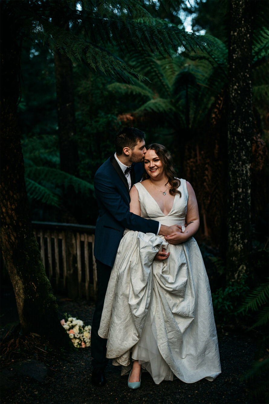Lyrebird Falls wedding for Nicole and Andrew. Photographed by Lulu & Lime Photography