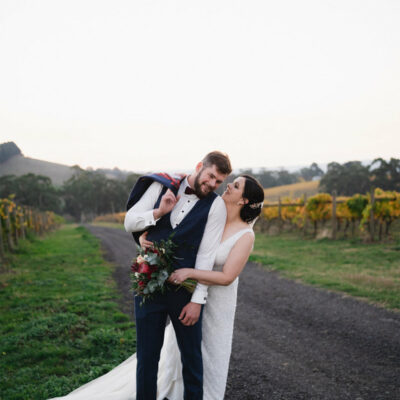 Helen's Hill Winery wedding for Jen and Cam. Photographed by Alex Colcheedas Photography
