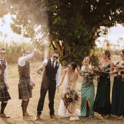 Wedding roles for the bridal party with Matthew Evans photography