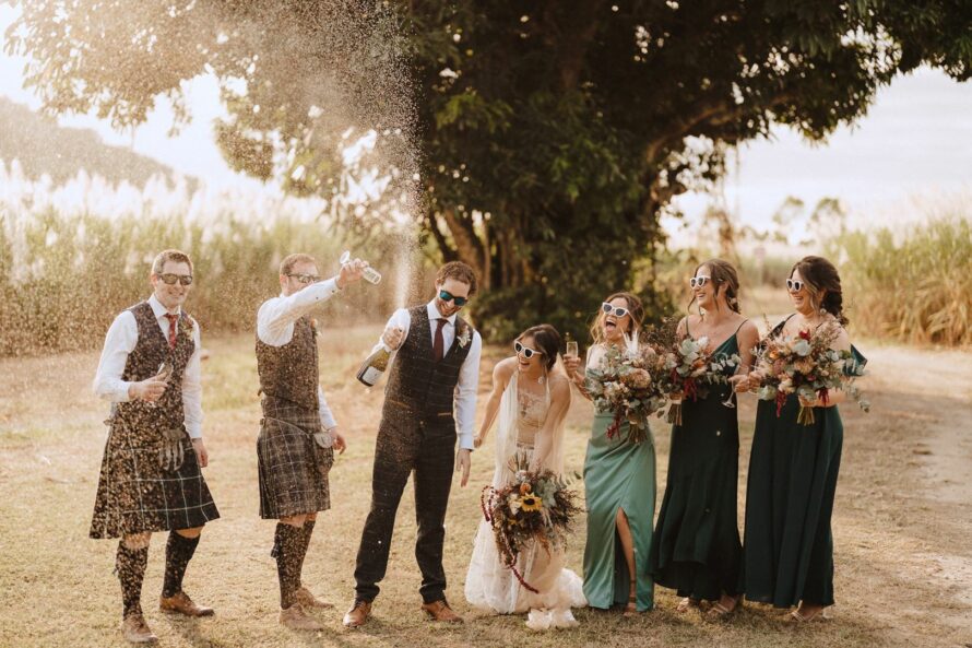 Wedding roles for the bridal party with Matthew Evans photography