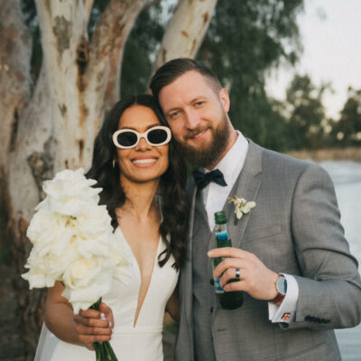 Tamburlaine wedding for Jess and Alex. Photographed by Zac Graham Photography.