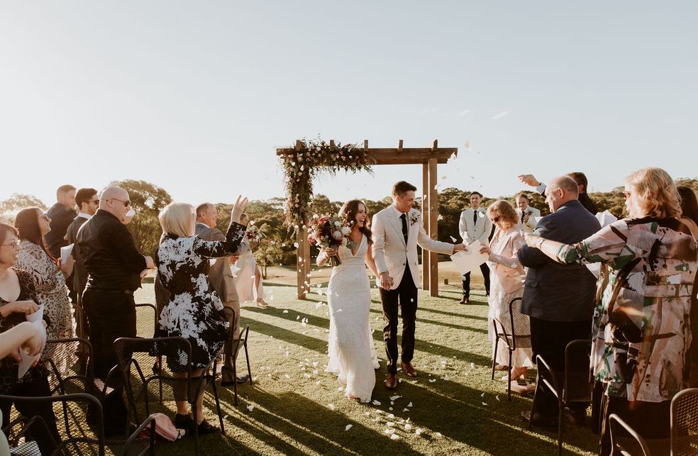 Host an elegant country wedding at The Springs in Peats Ridge