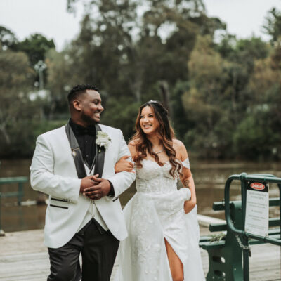 Cindy and Abdi's beautiful Leonda by the Yarra wedding photographed by Fame Park Studios
