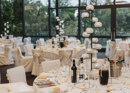 Cindy and Abdi's beautiful Leonda by the Yarra wedding photographed by Fame Park Studios