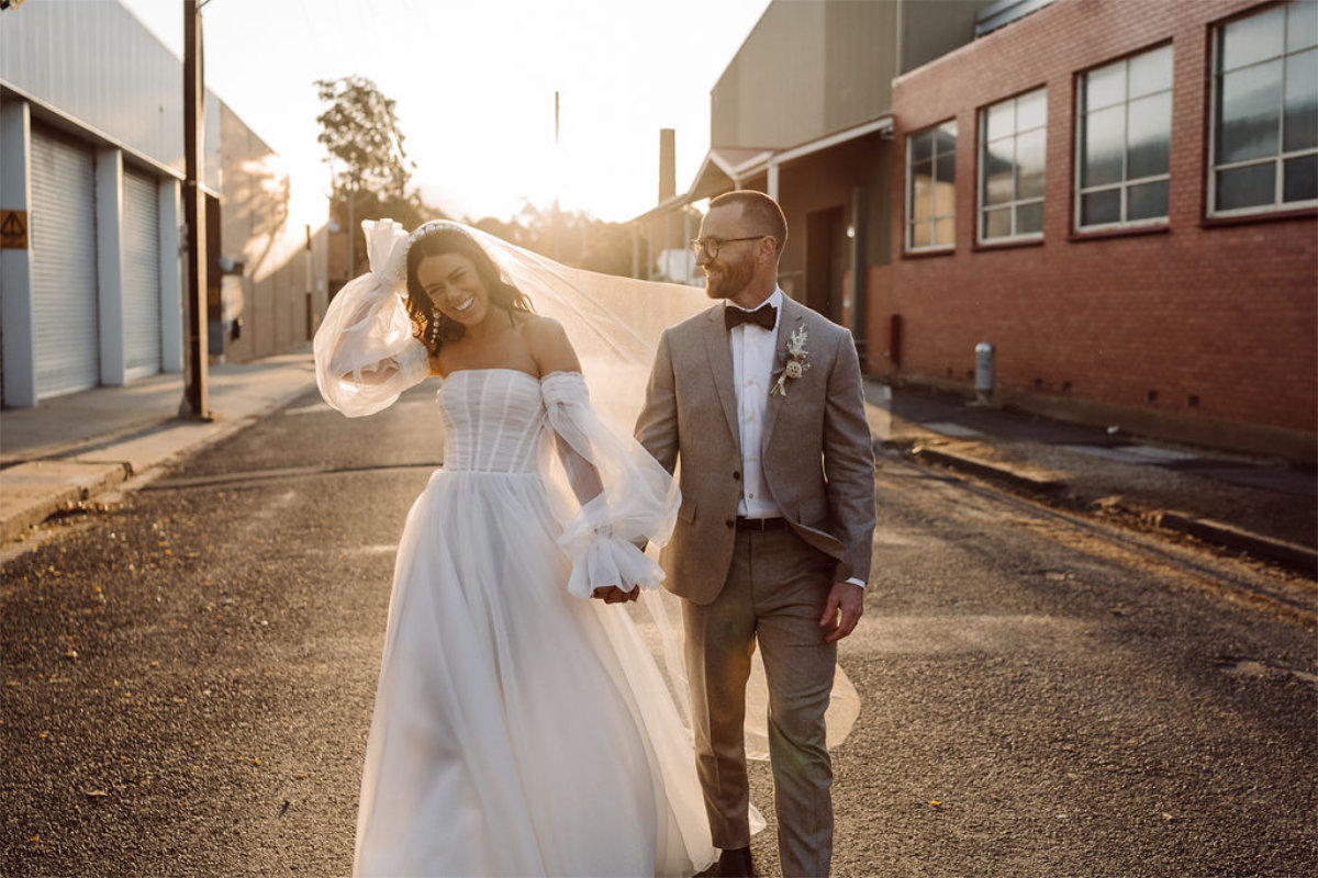 Leah and Chris&#8217; enchanting bohemian wedding at Winwood Garden