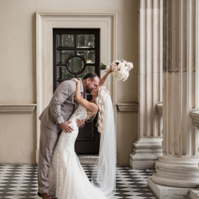 Bec and Andrew's Customs House Brisbane wedding photographed by Evernew Studio
