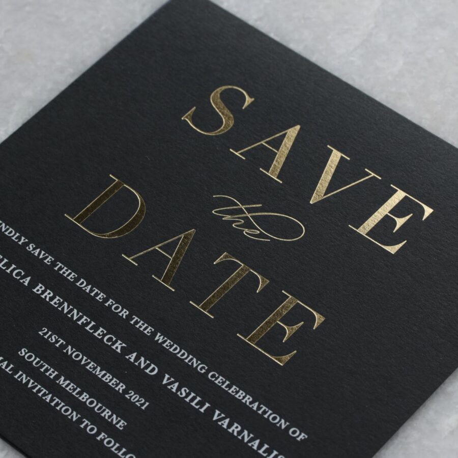 Everything you need to know about wedding invitation print finishes