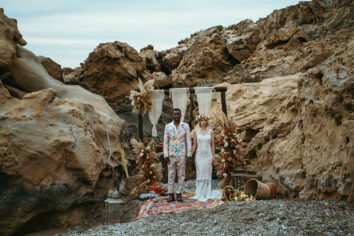 Creative ways to personalise your destination wedding photo by Flamingo Society