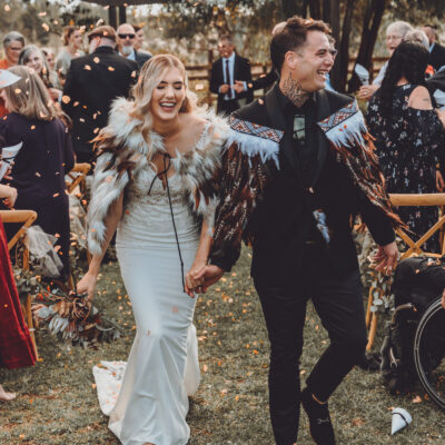 Hannah and Delain wedding at Baldivis Farm Stay photographed by Enchanted Co