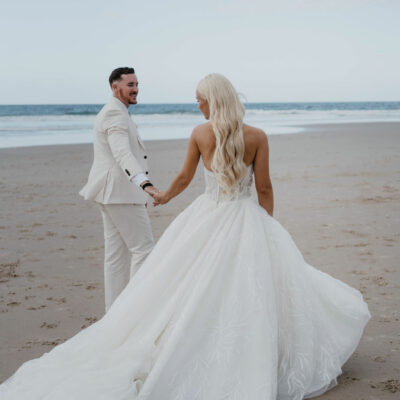 Joshua and Eden's wedding at Figtree Restaurant photographed by Ivy Road Photography