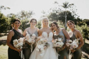 Joshua and Eden's wedding at Figtree Restaurant photographed by Ivy Road Photography