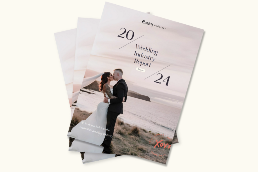 Unveiling The 2024 Australian Wedding Industry Report   2024 Report Cover  890x593 