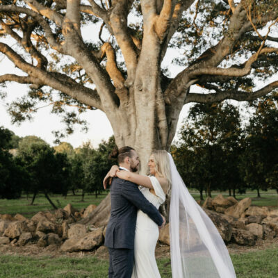 Ciara and Brett's Tides Byron Estate wedding captured by Milk and Honey photography