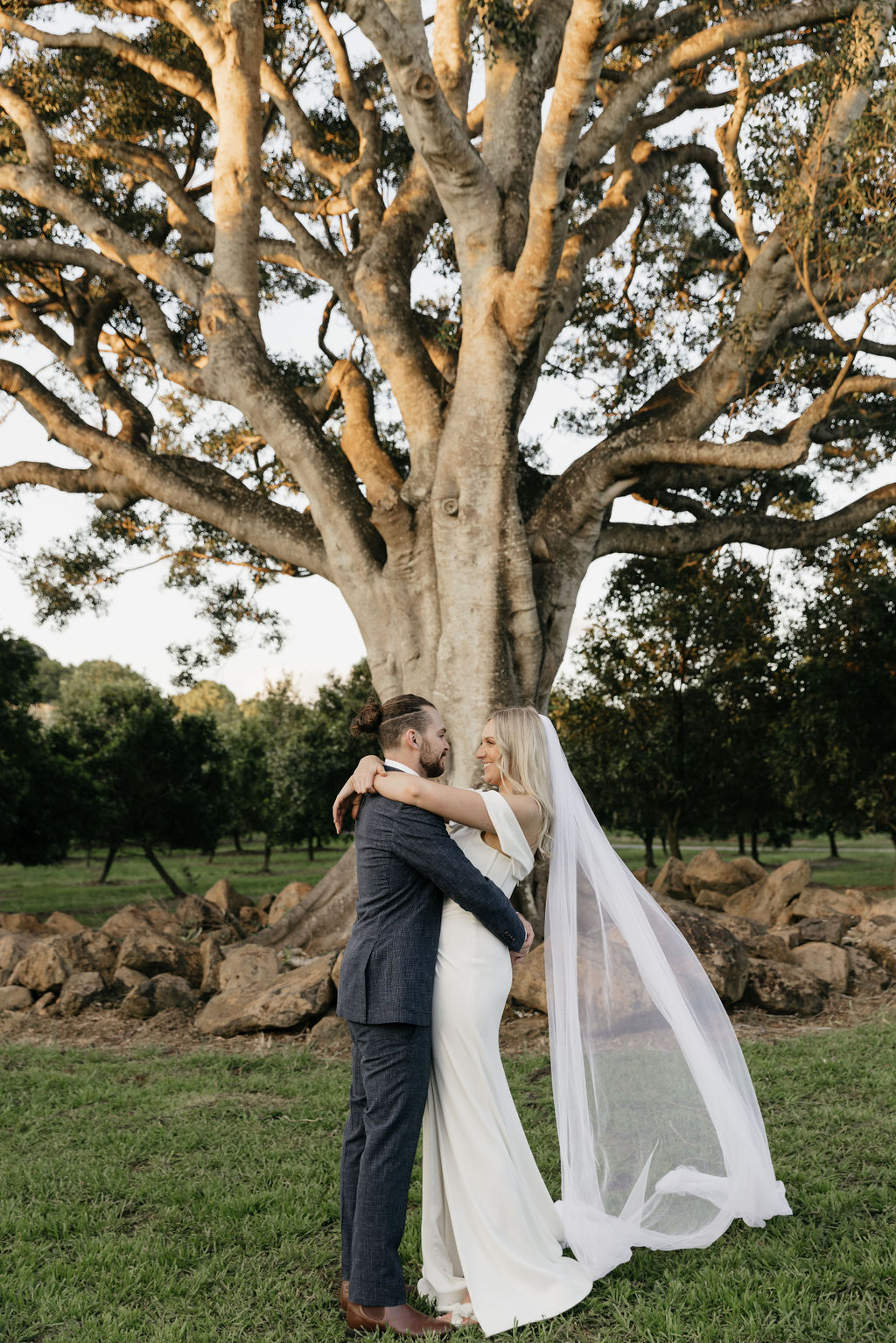 Ciara and Brett wed at the beautiful Tides Byron Estate