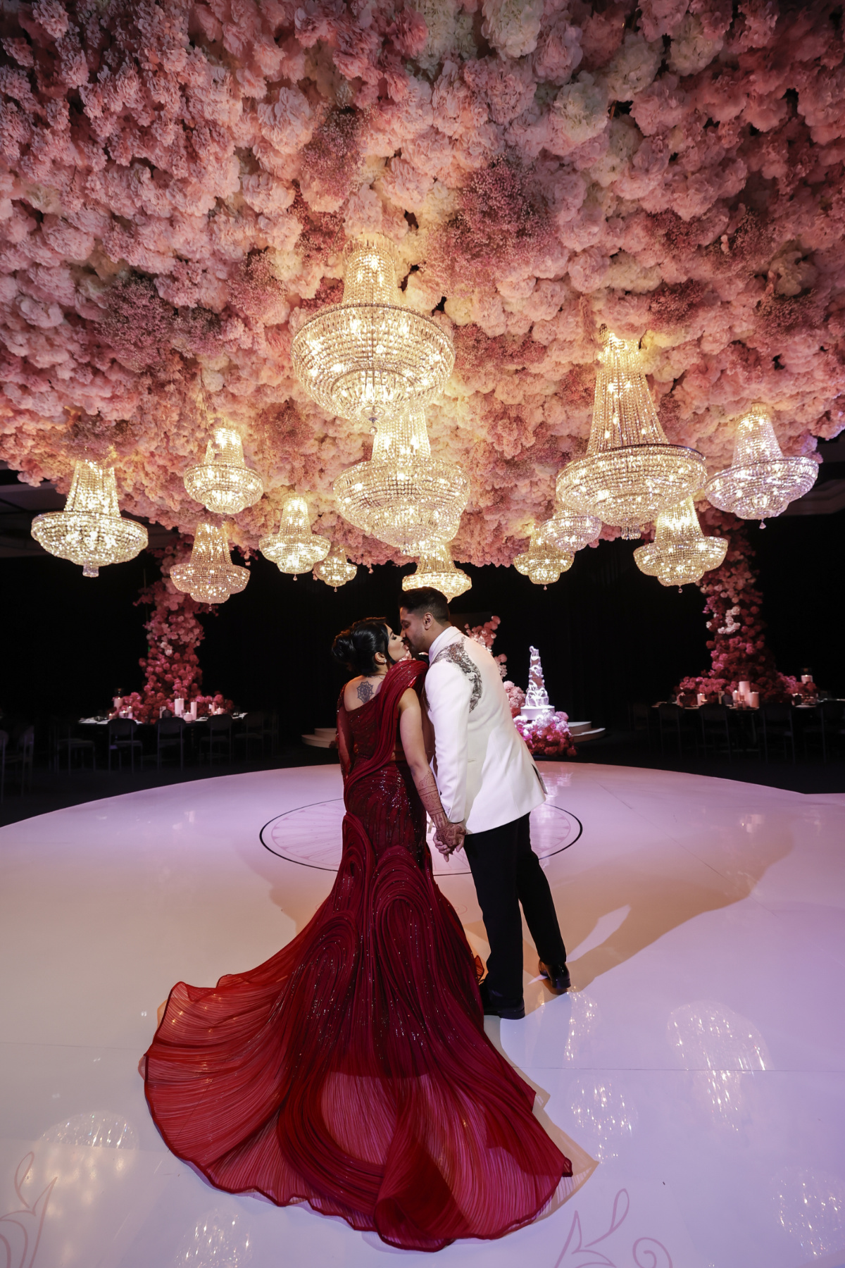 Eli and Arj&#8217;s luxury circus-themed wedding at Four Seasons Sydney