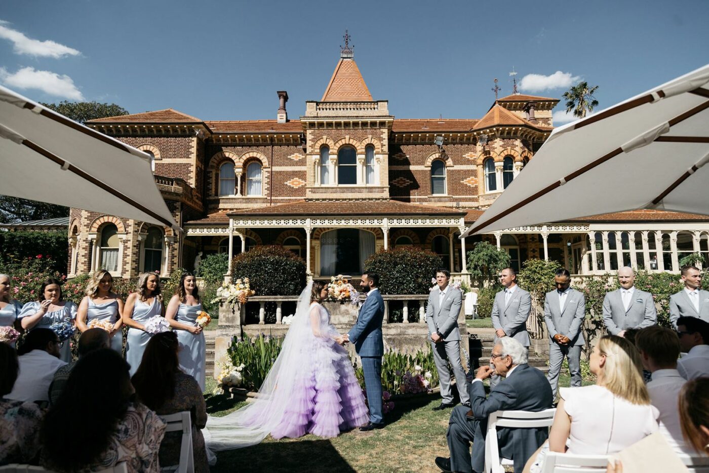 A spectacular wedding at Rippon Lea Estate