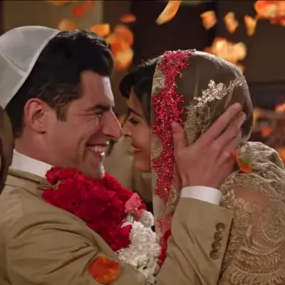 Cece and Schmidt - Best TV Weddings