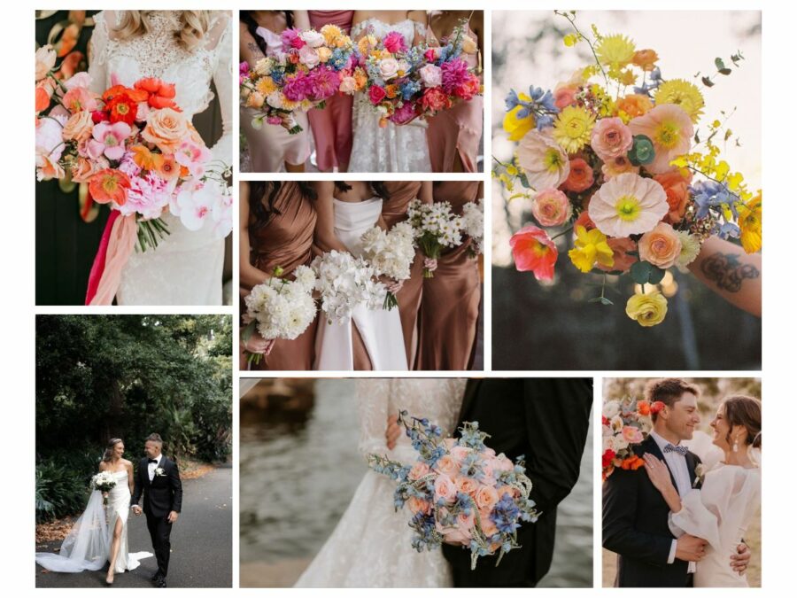 Wedding Bouquets of 2025 mood board