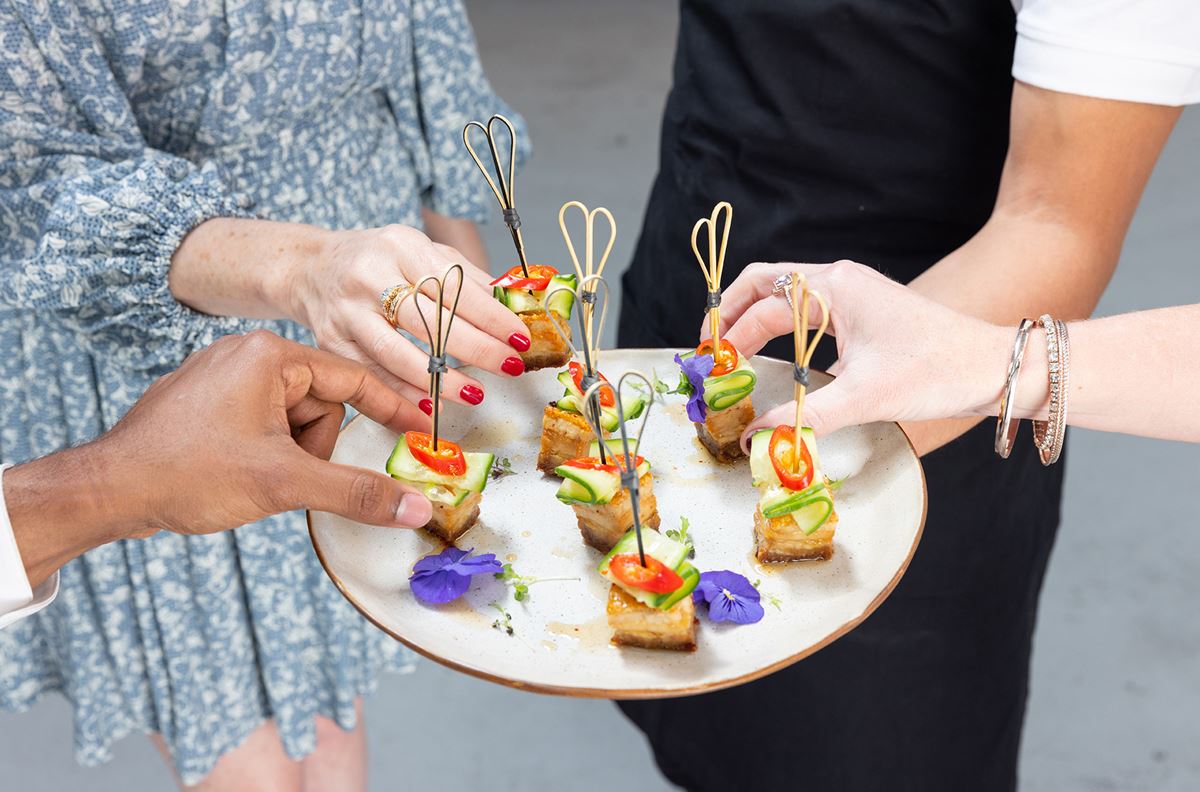 cocktail wedding catering