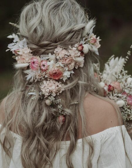 wedding styles for thin hair
