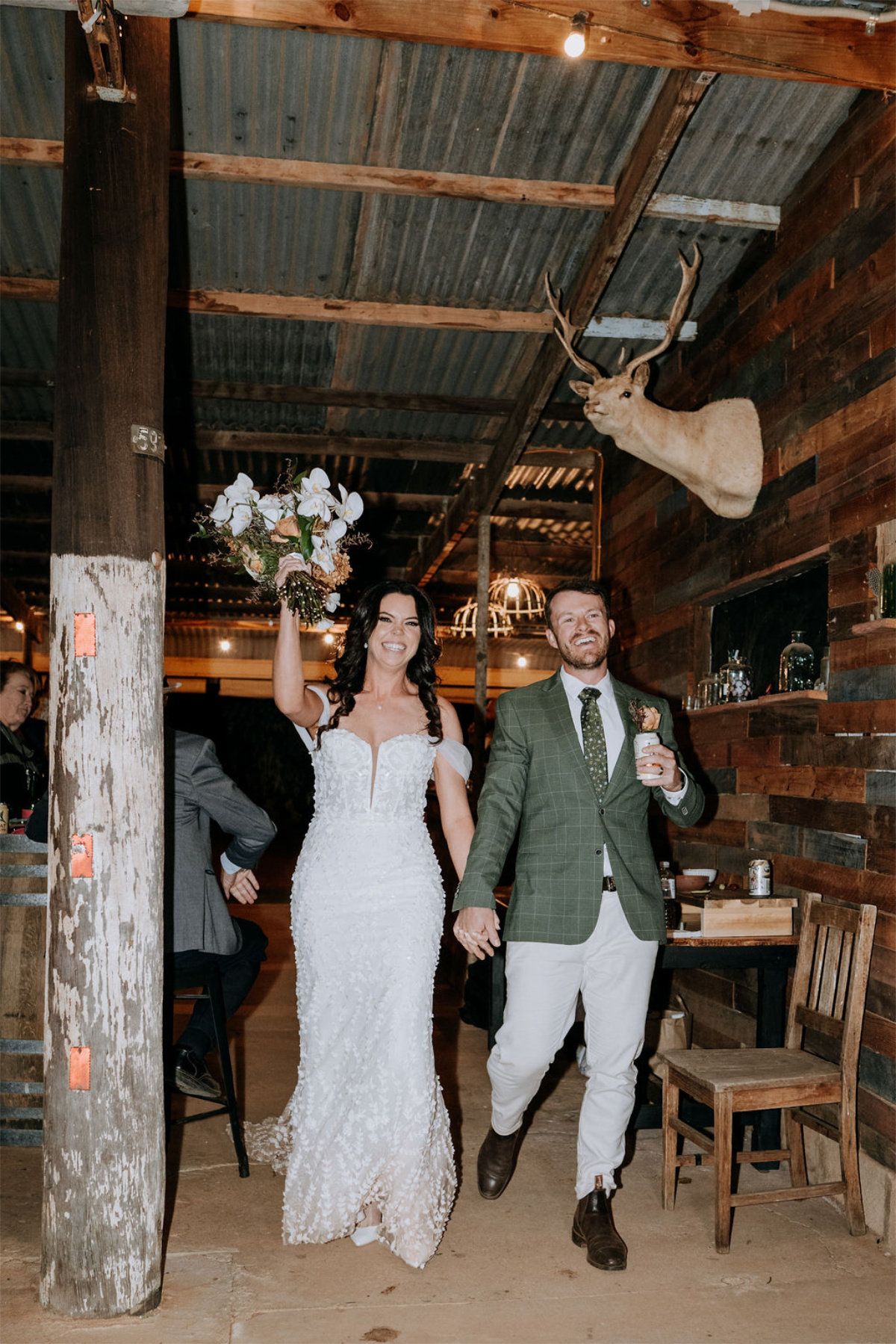 April and Alex's wedding at The Old Dairy Maleny