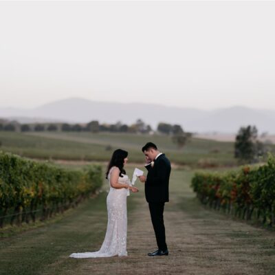 Kristy and Daniel's Acacia Ridge Winery photographed by My Scandi Style